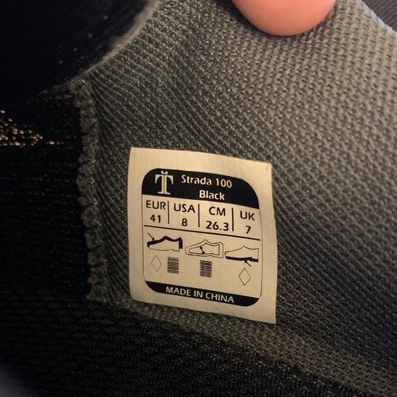 Tommaso Strada 100 Mens Cycling Shoes Size 8 - Picture 9 of 9